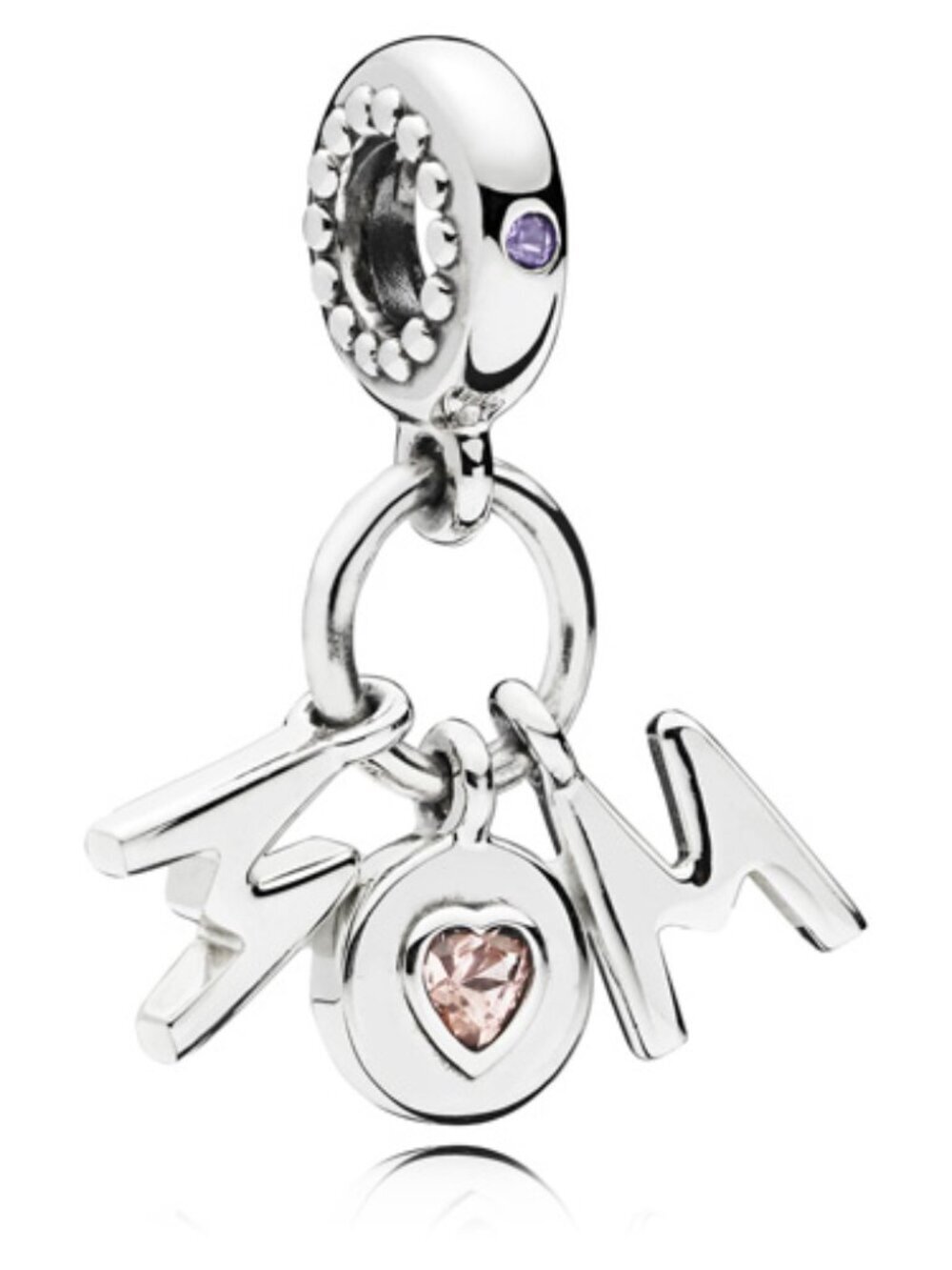 Authentic Pandora Perfect Mom Dangle Charm – 797059NSP Sterling Silver Retired - Picture 10 of 10
